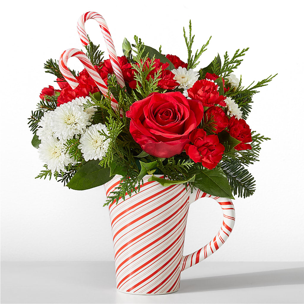 Peppermint Swirl Mug – FONSECA'S FLOWERS, San Bernardino CA