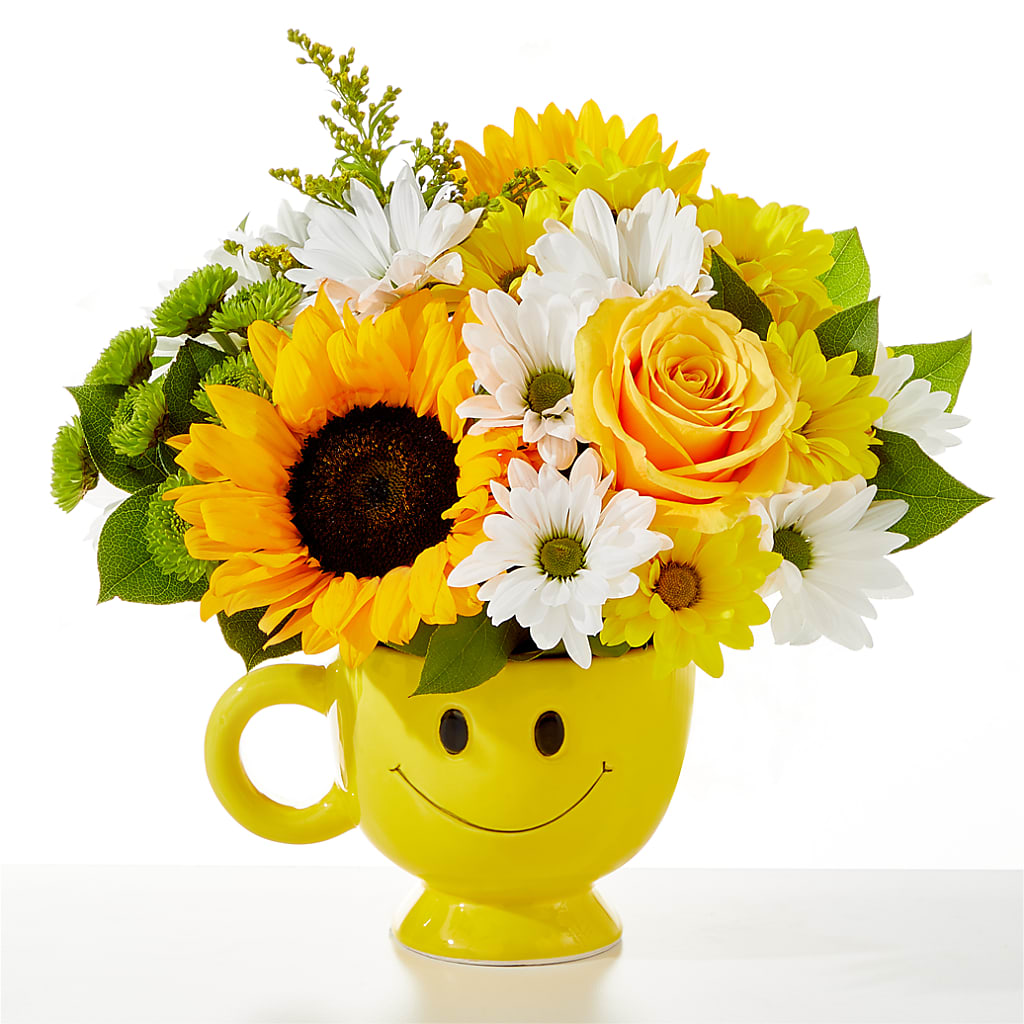 Be Happy Bouquet – FONSECA'S FLOWERS, San Bernardino CA