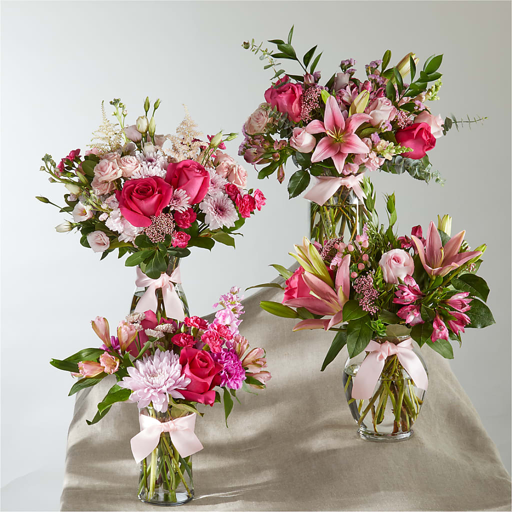 Pink Ribbon - A Florist Original – FONSECA'S FLOWERS, San Bernardino CA