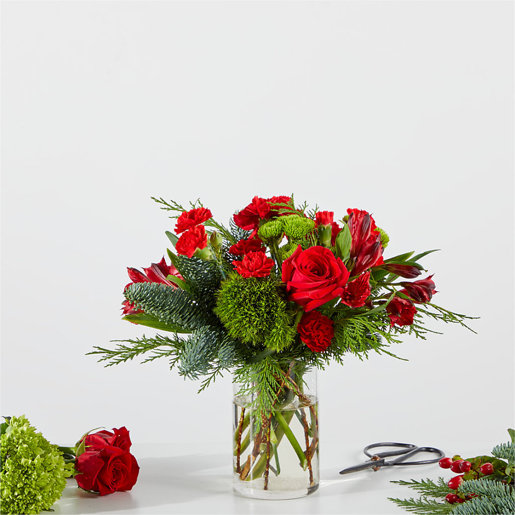 Merry Moment Bouquet – A Florist Original – FONSECA'S FLOWERS, San Bernardino CA