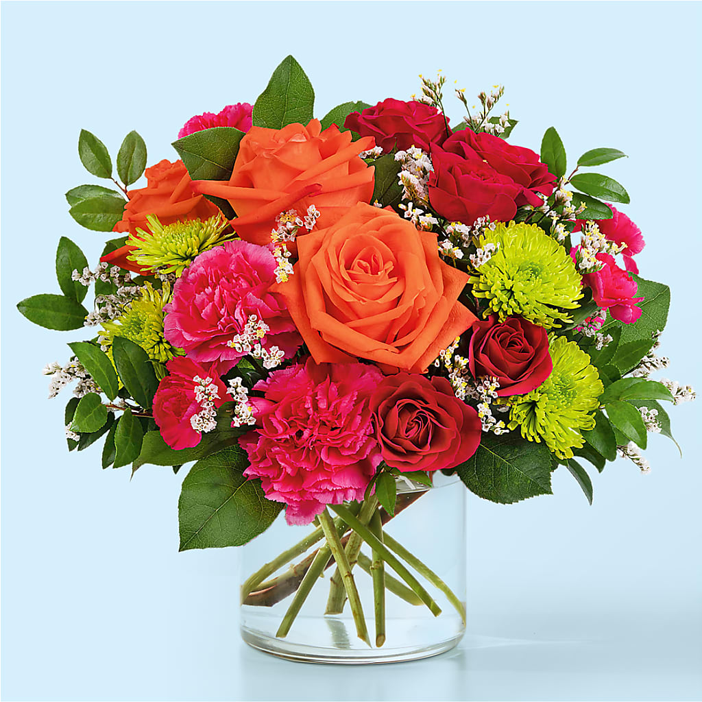 Colorful Carnival Bouquet – FONSECA'S FLOWERS, San Bernardino CA