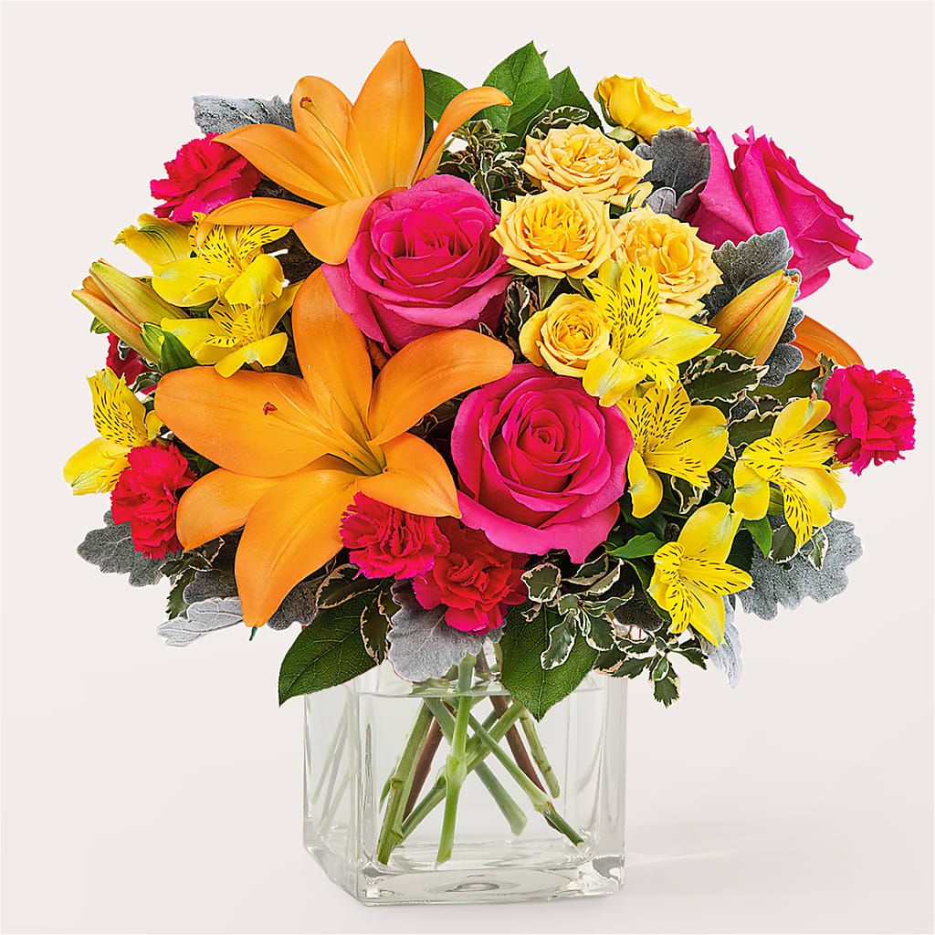 To the Tropics Bouquet – FONSECA'S FLOWERS, San Bernardino CA