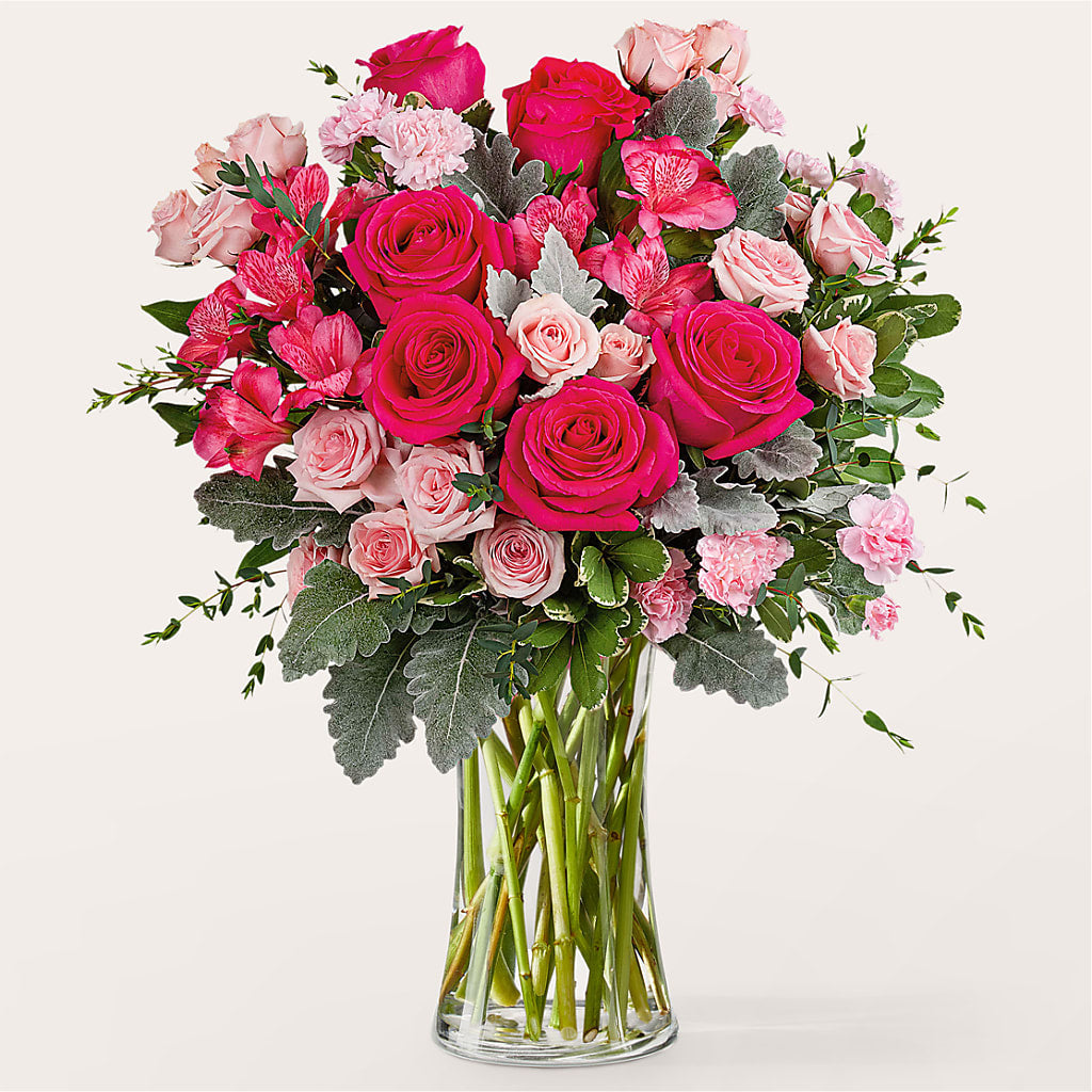 Tickled Pink Bouquet – FONSECA'S FLOWERS, San Bernardino CA