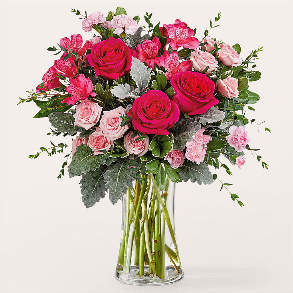 Tickled Pink Bouquet – FONSECA'S FLOWERS, San Bernardino CA