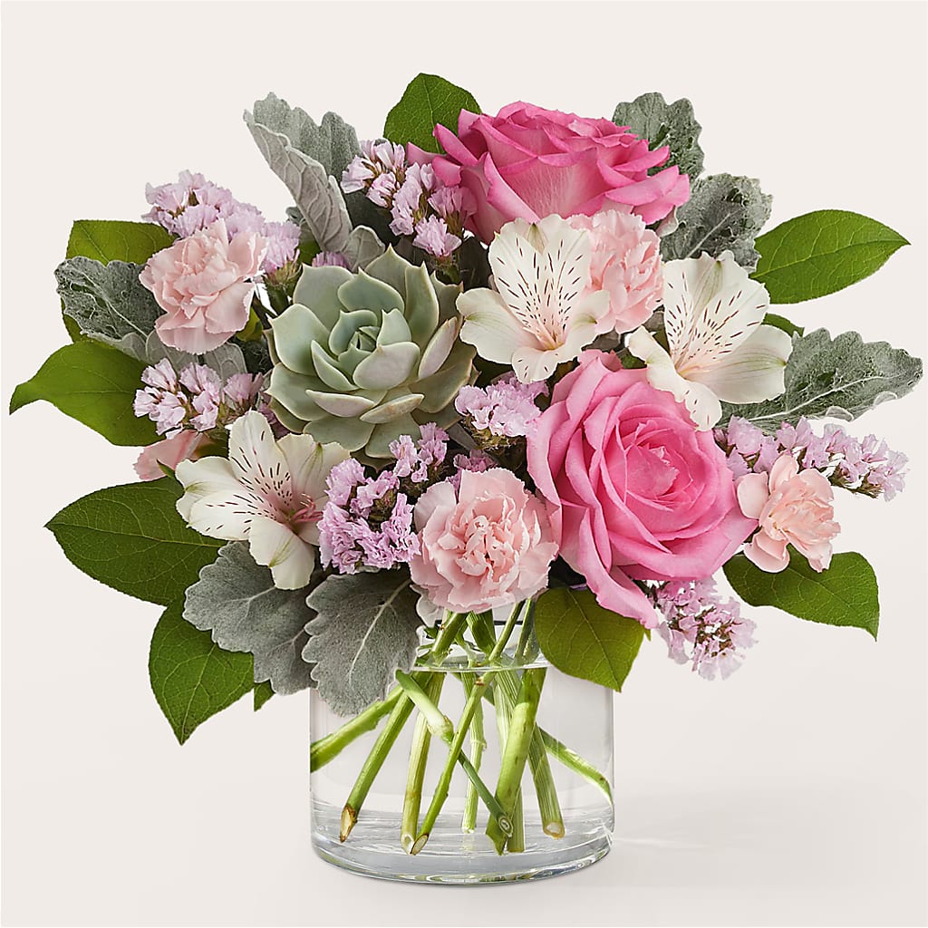 Dusty Rose Bouquet – FONSECA'S FLOWERS, San Bernardino CA