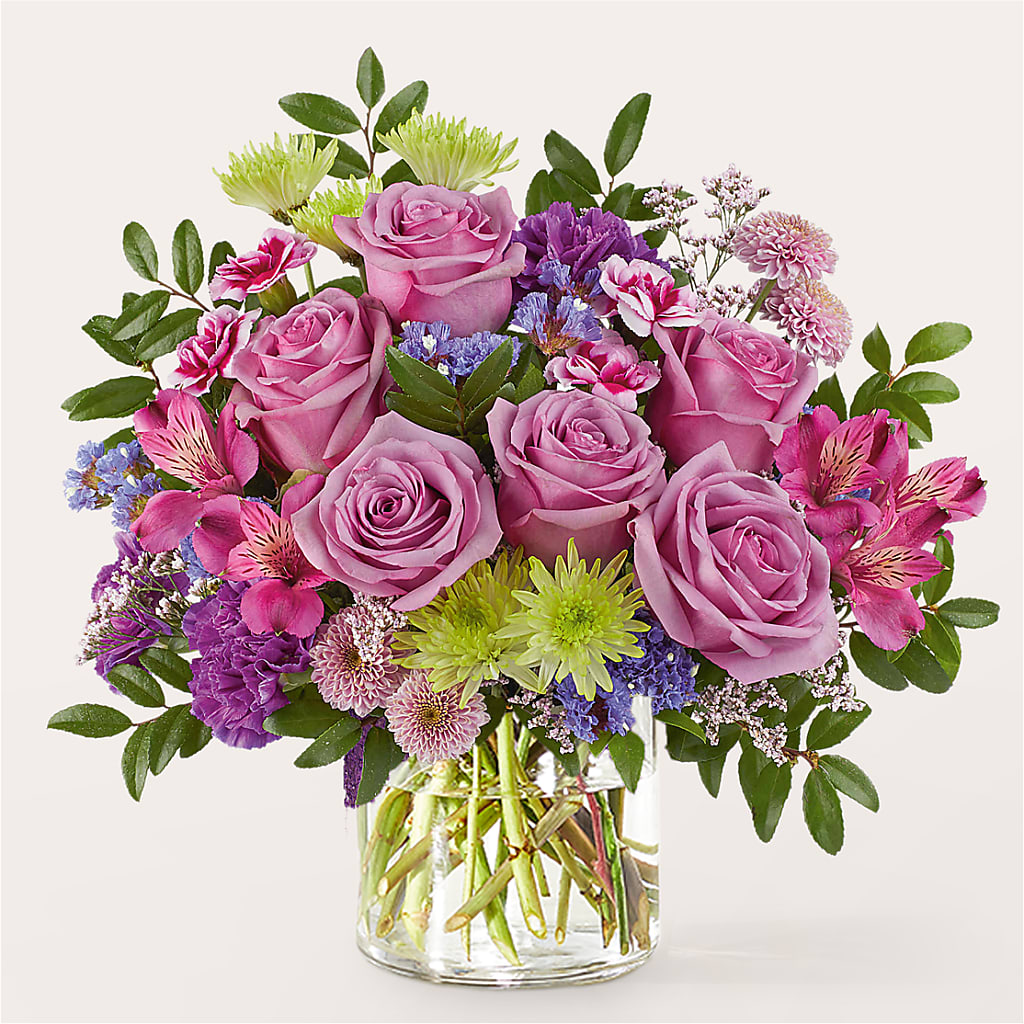 Glass Half Full Bouquet – FONSECA'S FLOWERS, San Bernardino CA
