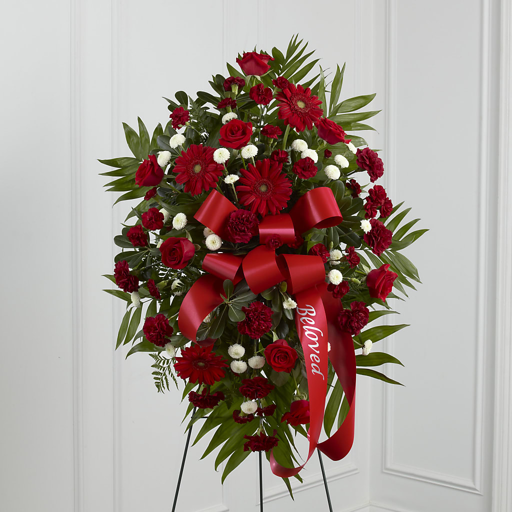 Treasured Memories Standing Spray – FONSECA'S FLOWERS, San Bernardino CA