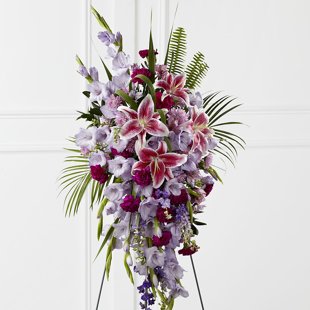 Tender Touch Standing Spray – FONSECA'S FLOWERS, San Bernardino CA