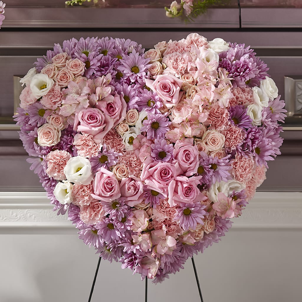 Heaven's Light Heart – FONSECA'S FLOWERS, San Bernardino CA