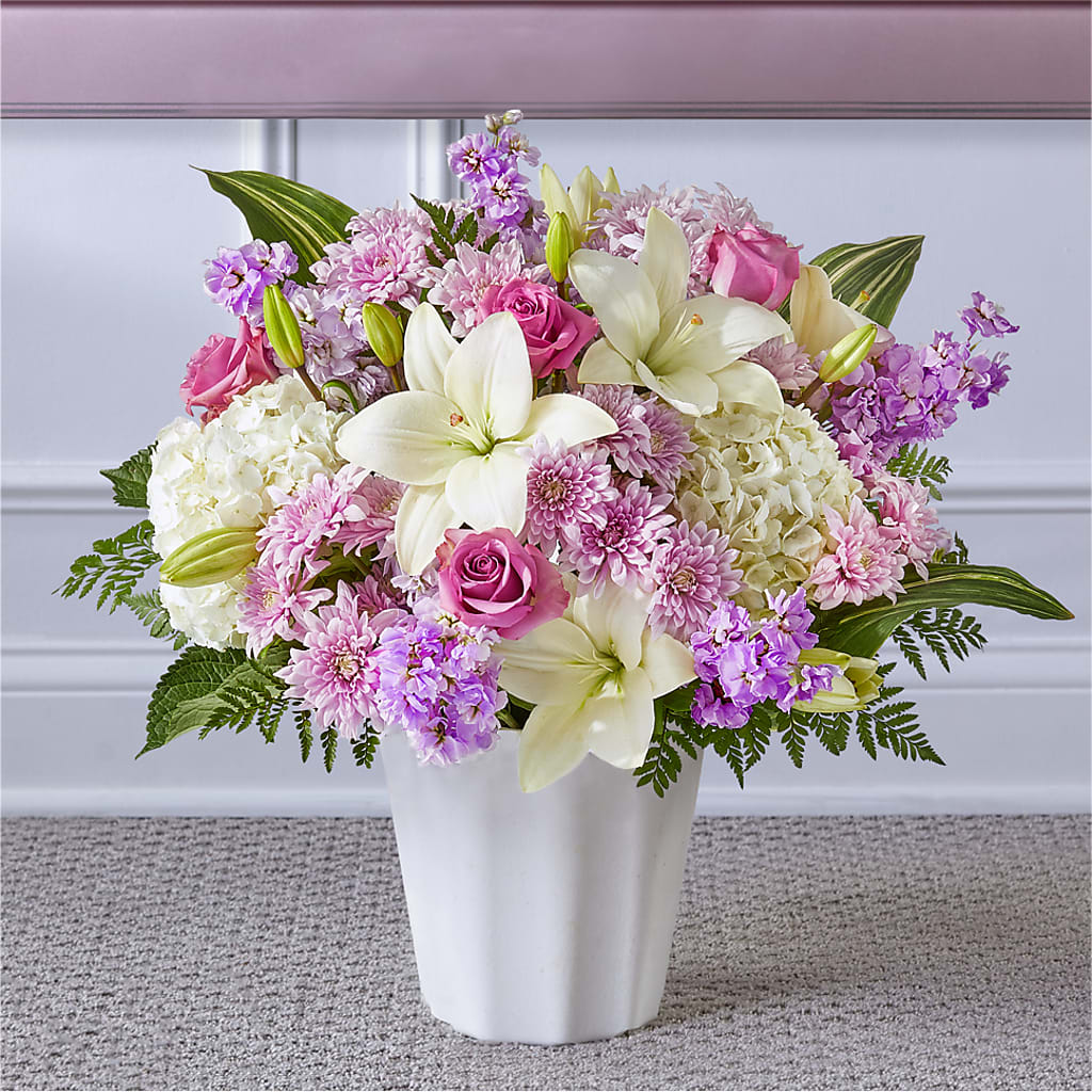 Heaven Sent Floor Basket – FONSECA'S FLOWERS, San Bernardino CA