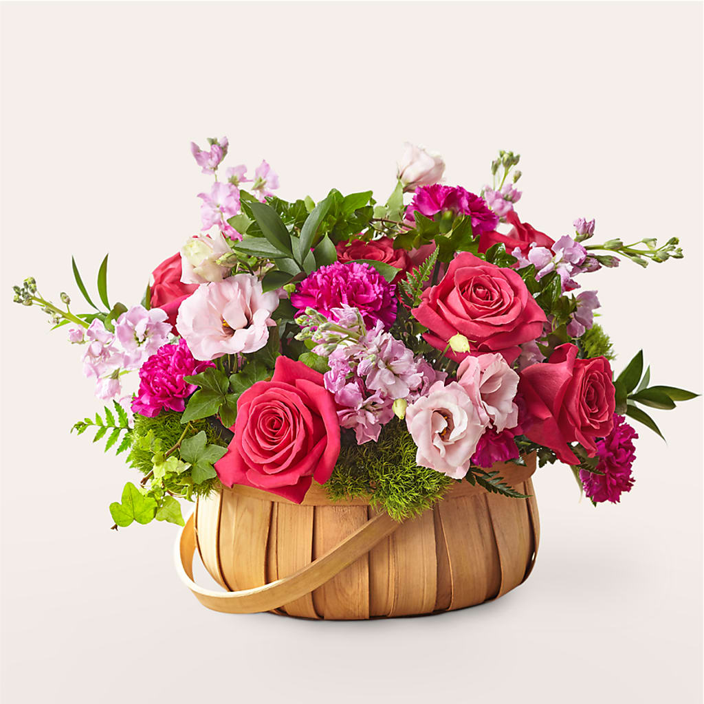 Radiance in Bloom Basket – FONSECA'S FLOWERS, San Bernardino CA