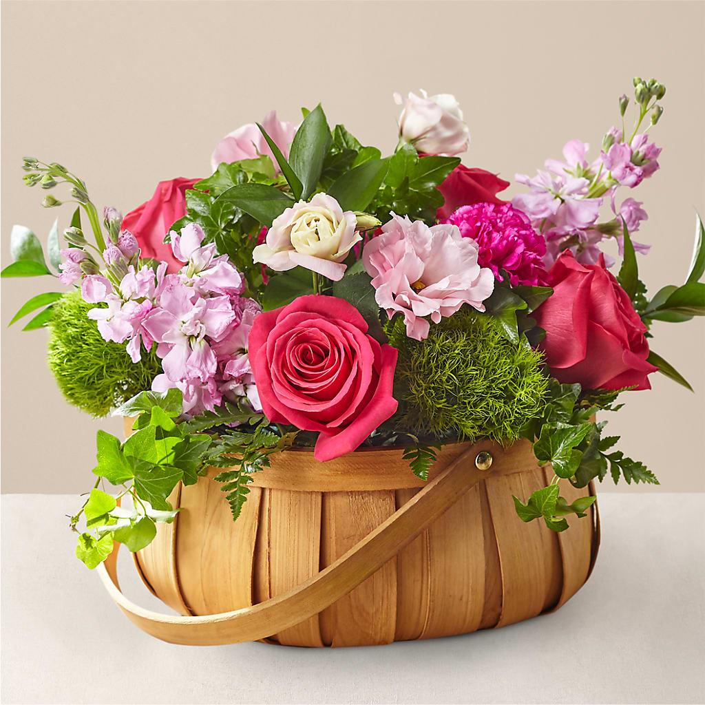 Radiance in Bloom Basket – FONSECA'S FLOWERS, San Bernardino CA