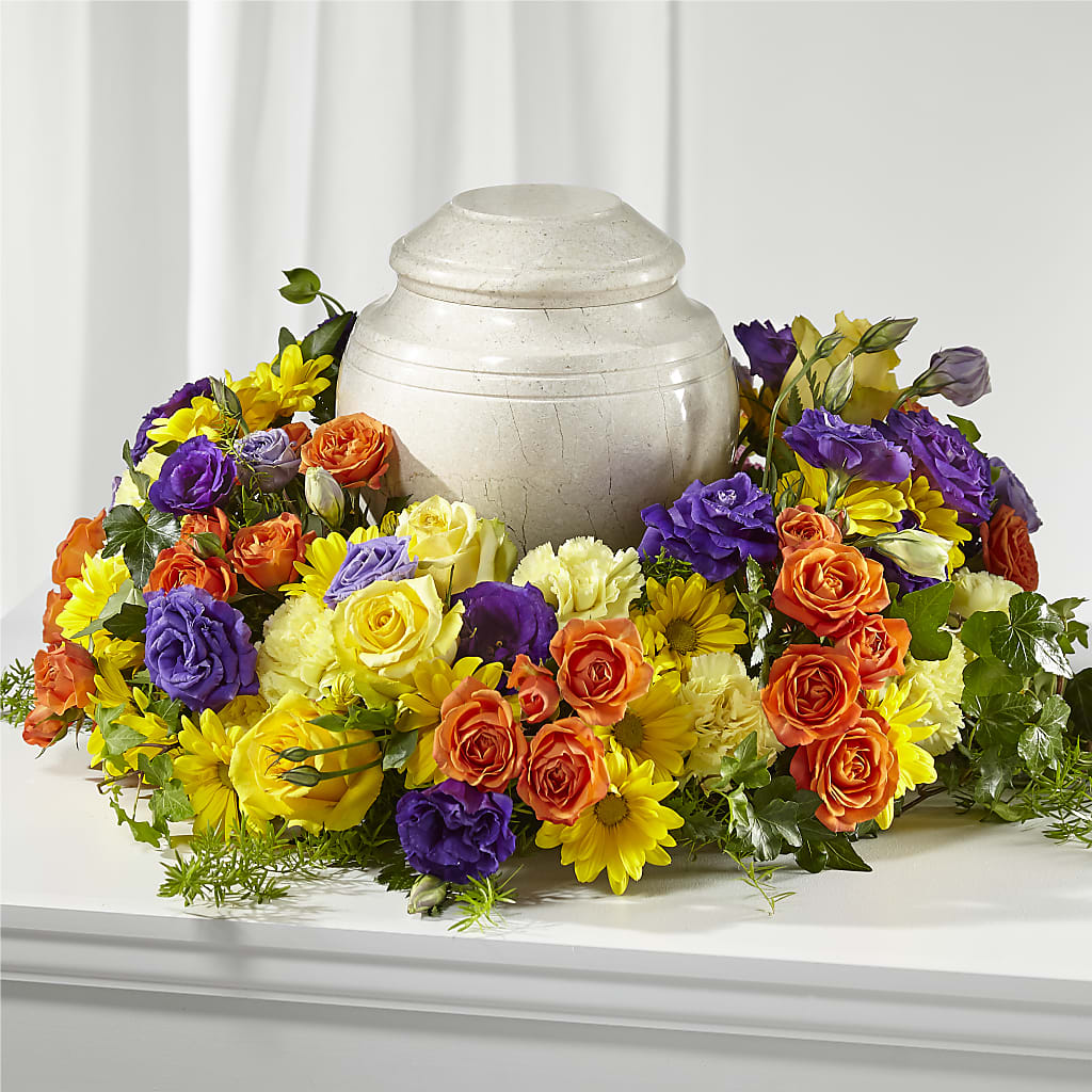 Blossoms of Remembrance Cremation Adornment – FONSECA'S FLOWERS, San Bernardino CA