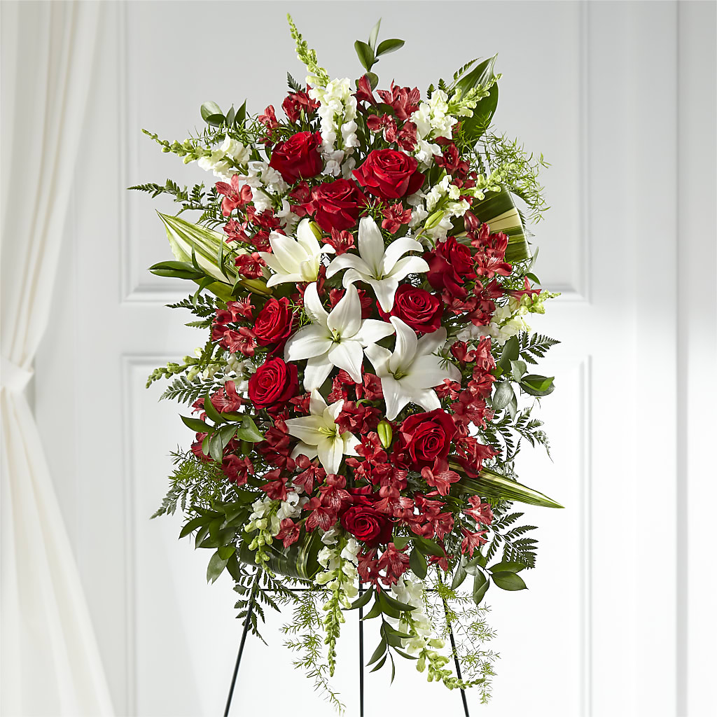 Everlasting Memory Standing Spray – FONSECA'S FLOWERS, San Bernardino CA