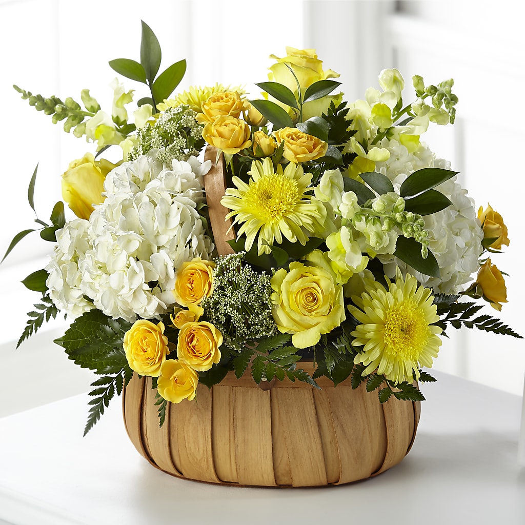 Rustic Remembrance Basket – FONSECA'S FLOWERS, San Bernardino CA