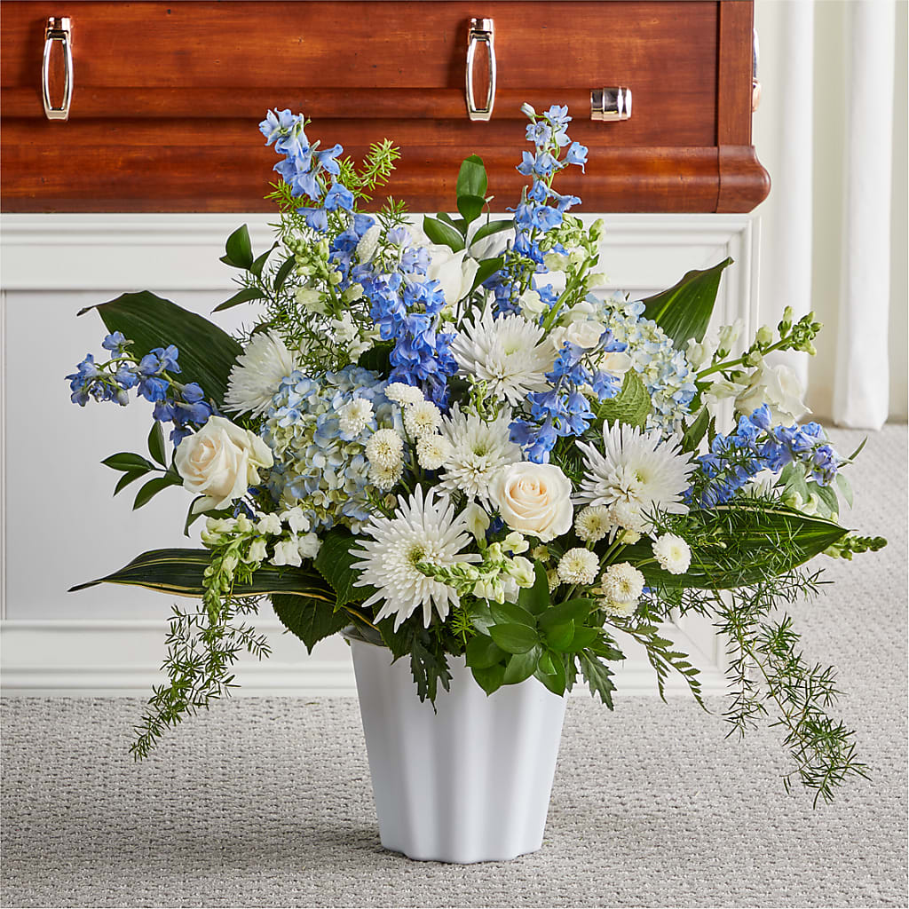 Everlasting Memories Floor Basket – FONSECA'S FLOWERS, San Bernardino CA