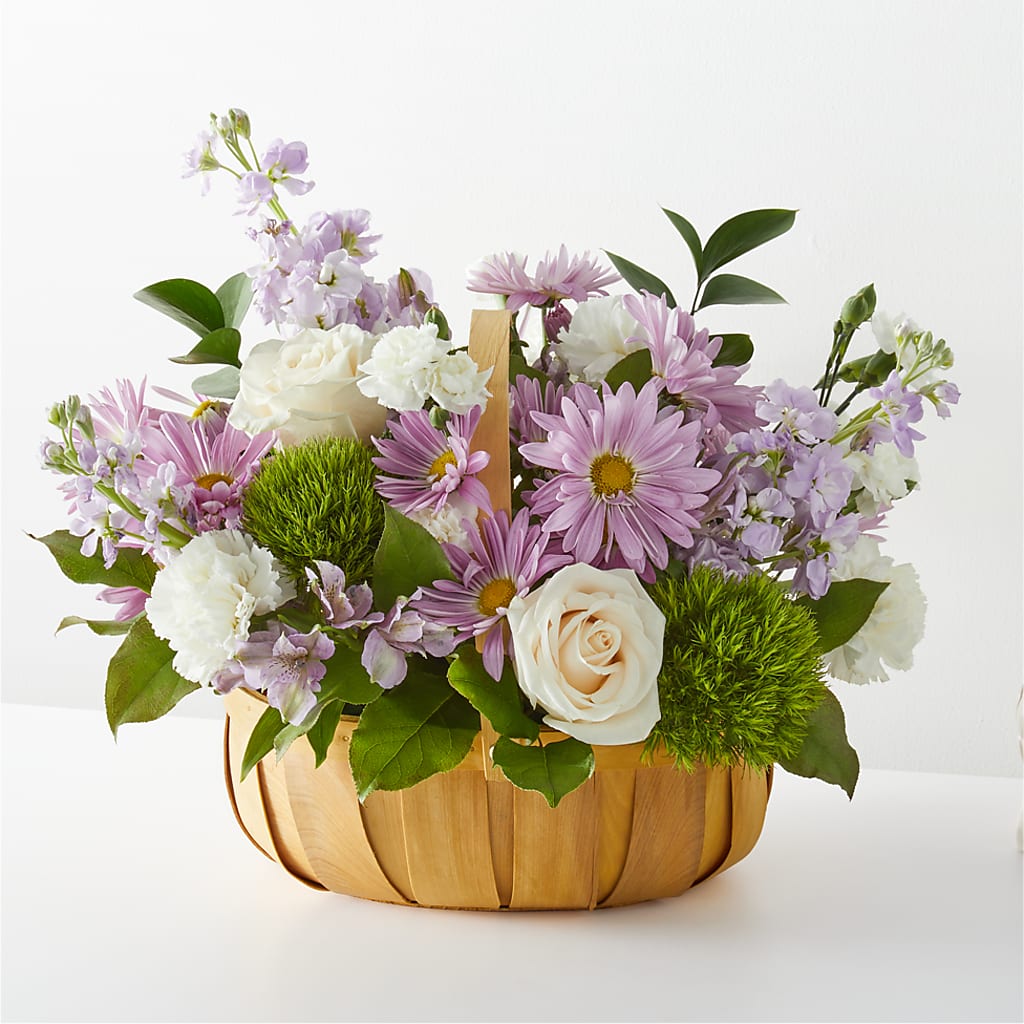 Peace & Love Basket – FONSECA'S FLOWERS, San Bernardino CA
