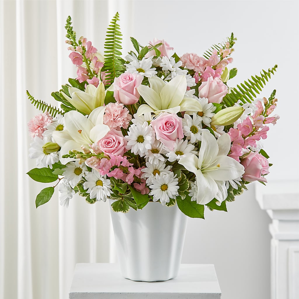 Soft Touch Tabletop Basket – FONSECA'S FLOWERS, San Bernardino CA