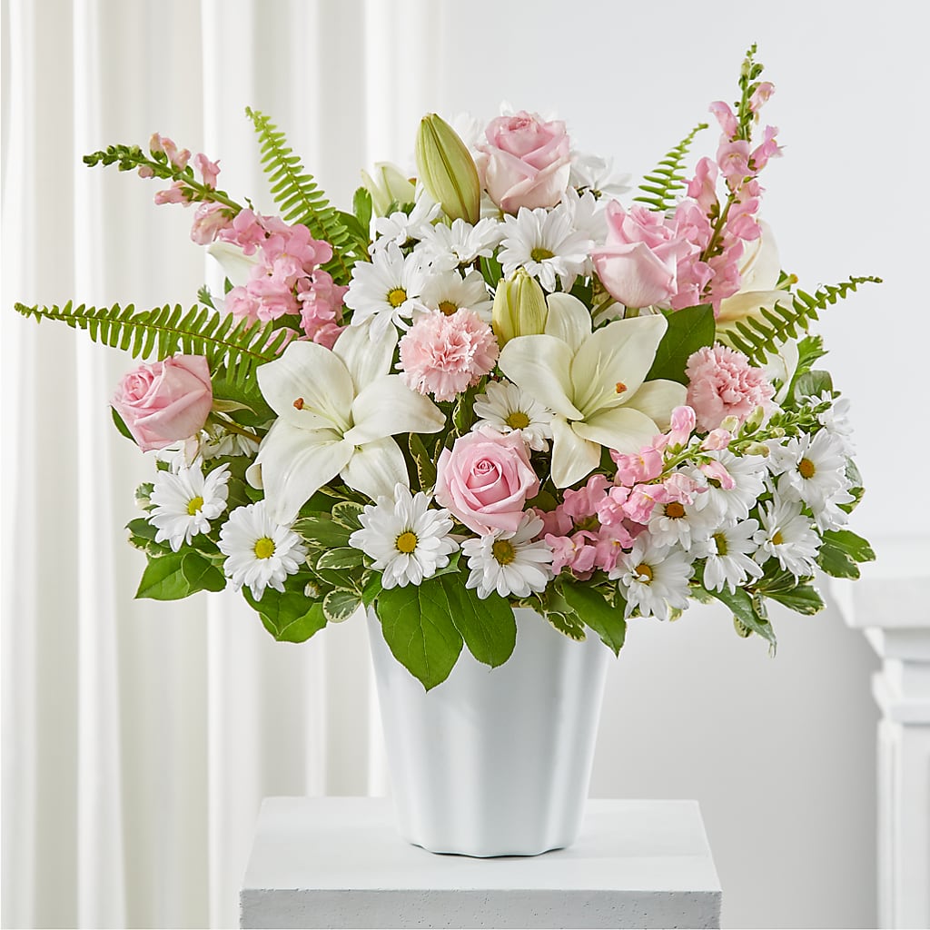 Soft Touch Tabletop Basket – FONSECA'S FLOWERS, San Bernardino CA
