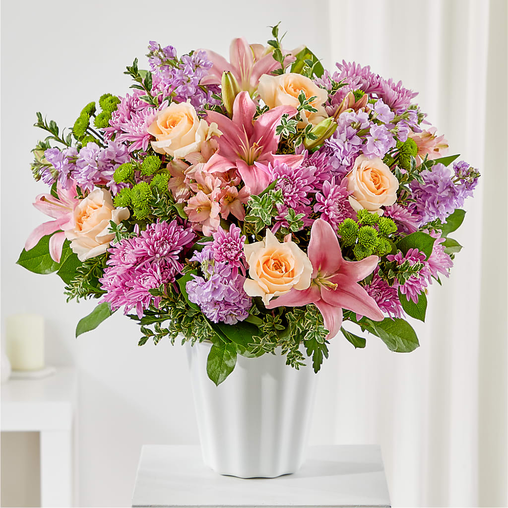 Supportive Embrace Tabletop Basket – FONSECA'S FLOWERS, San Bernardino CA