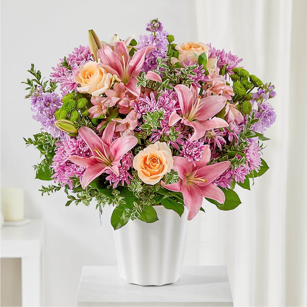 Supportive Embrace Tabletop Basket – FONSECA'S FLOWERS, San Bernardino CA