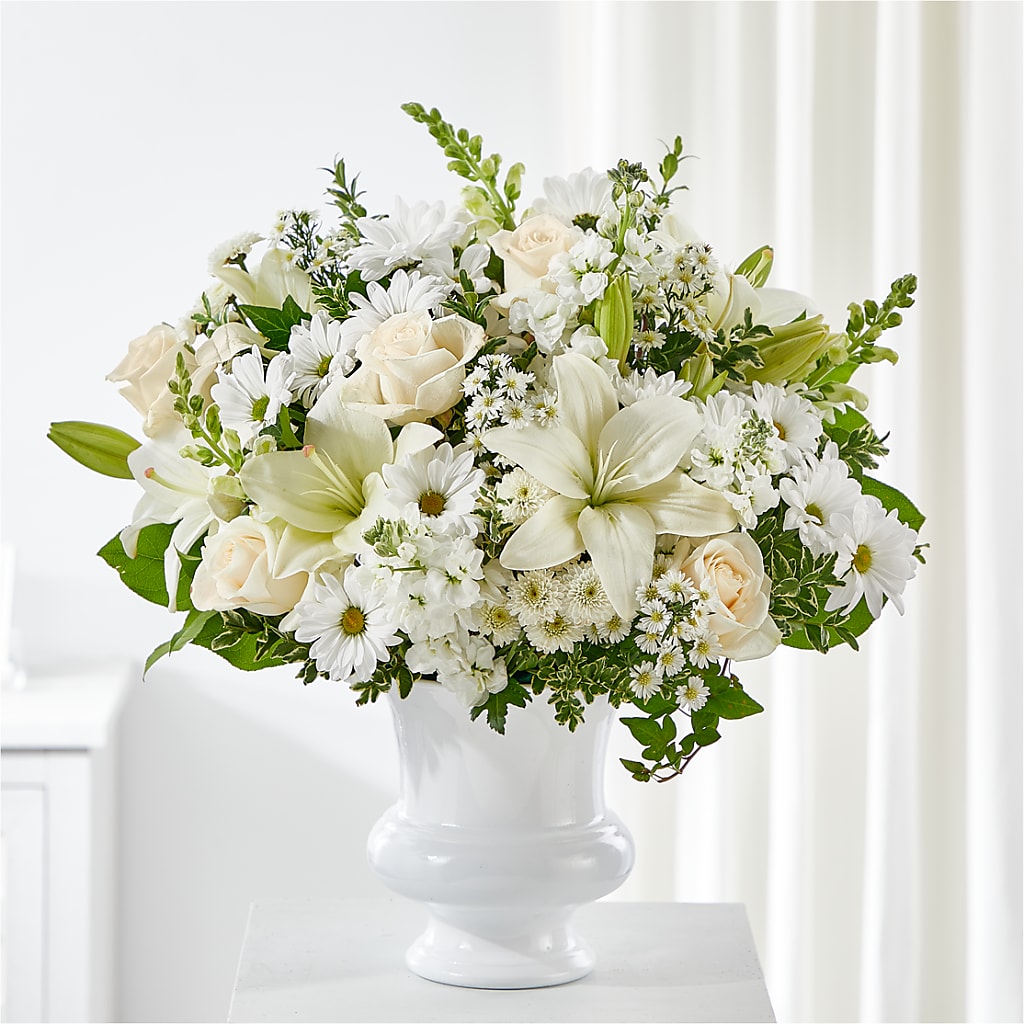 Uplifting Urn Arrangement – FONSECA'S FLOWERS, San Bernardino CA