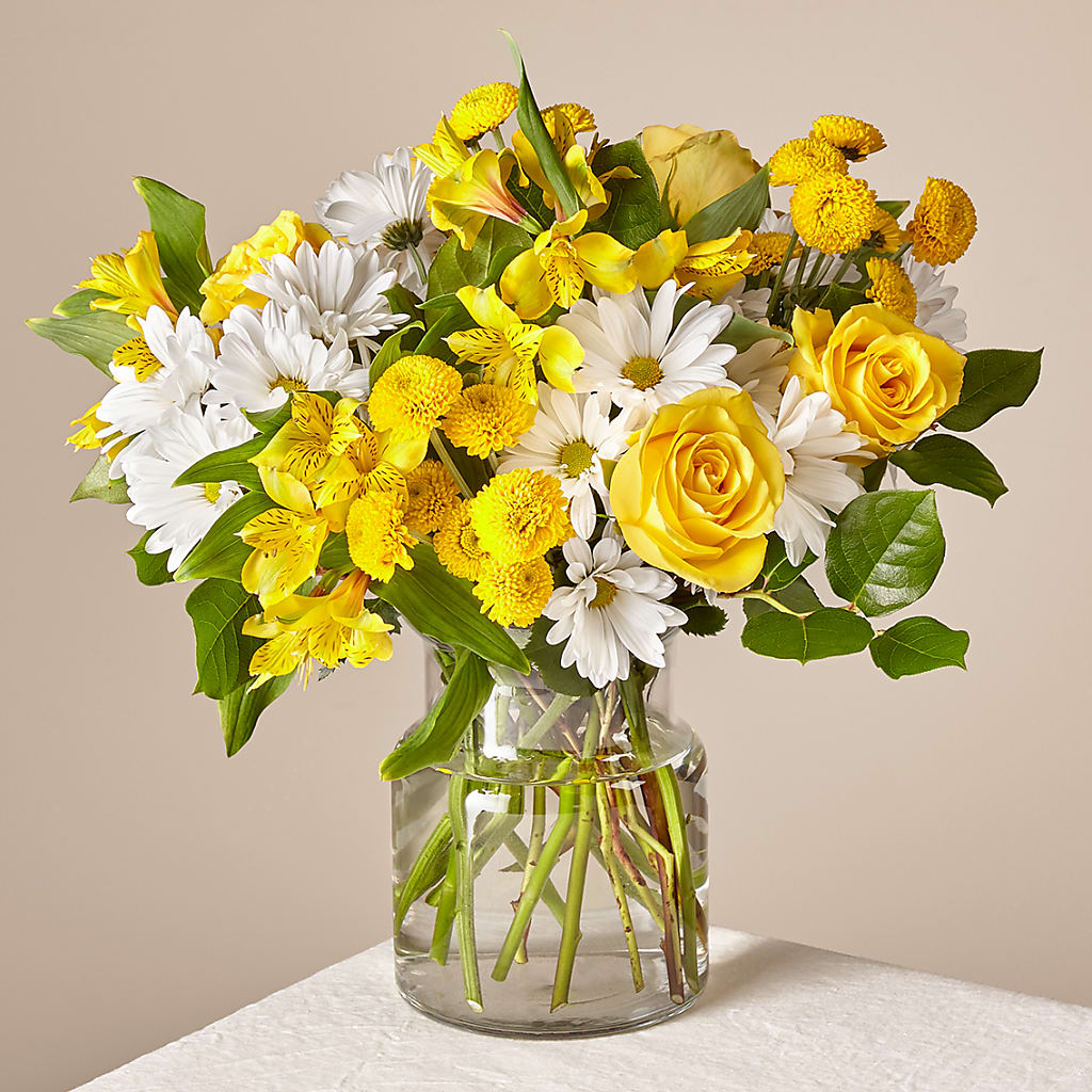 Sunny Sentiments Bouquet – FONSECA'S FLOWERS, San Bernardino CA