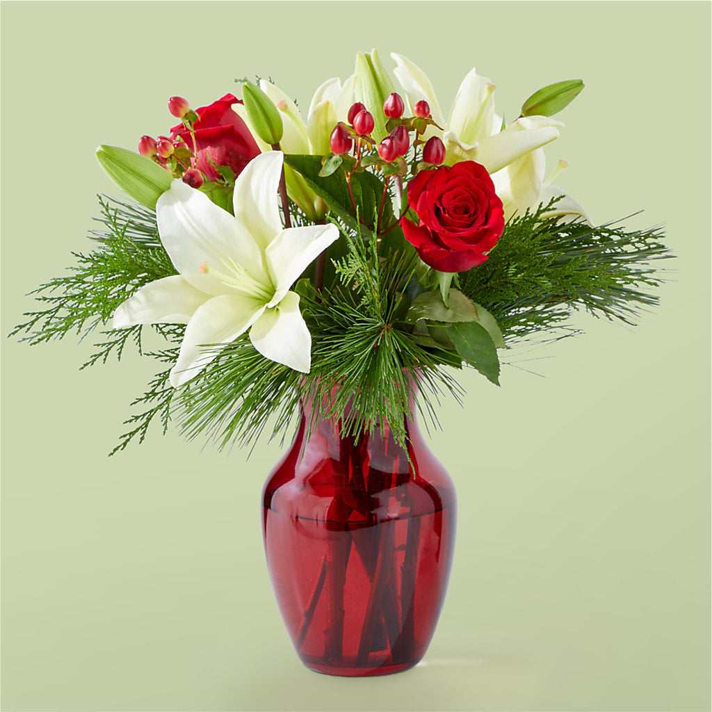 Evergreen Delight Bouquet – FONSECA'S FLOWERS, San Bernardino CA