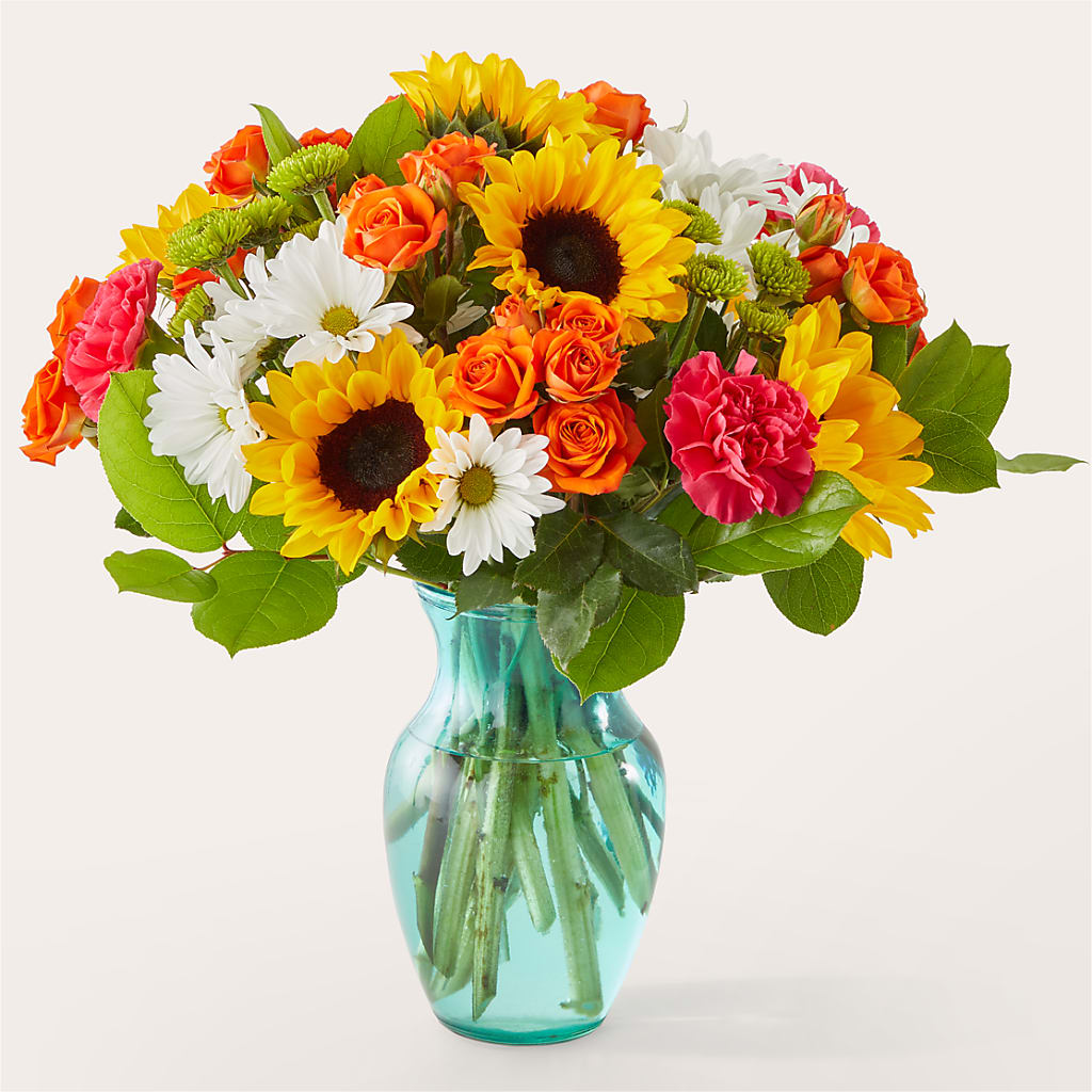 Sun-drenched Blooms Bouquet – FONSECA'S FLOWERS, San Bernardino CA