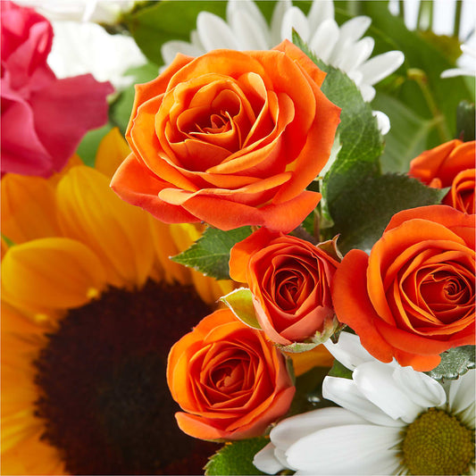 Sun-drenched Blooms Bouquet – FONSECA'S FLOWERS, San Bernardino CA