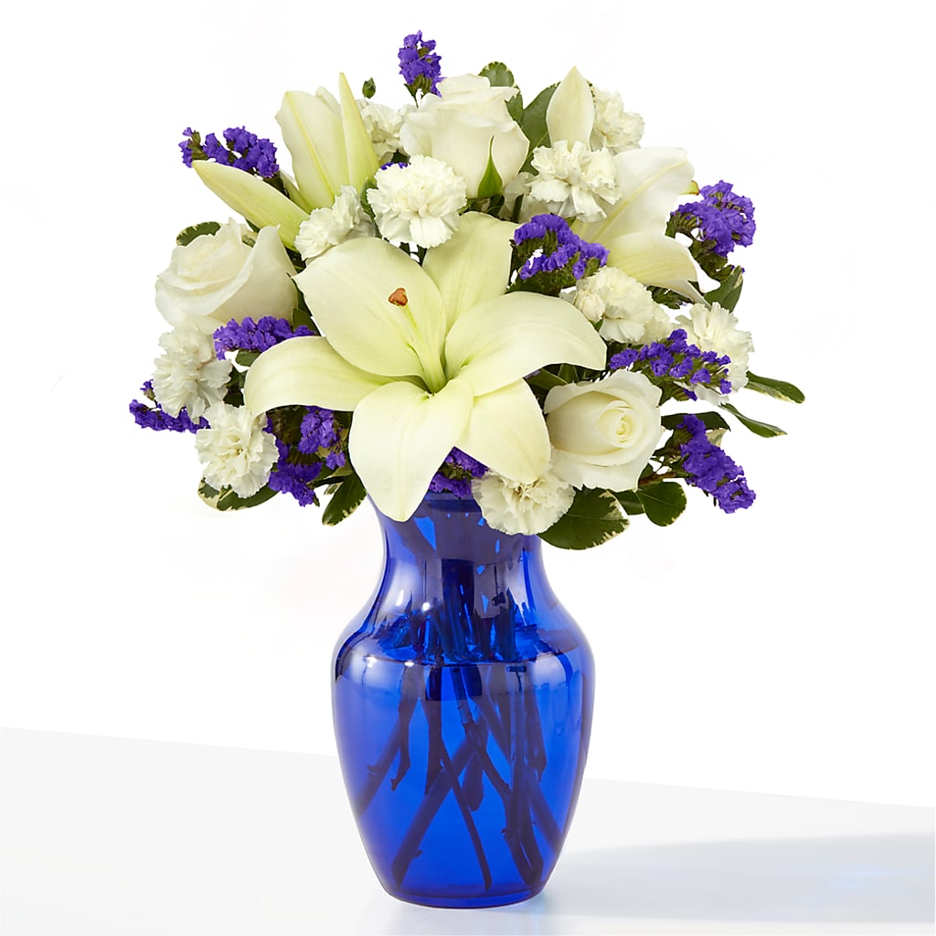 Sapphire Rush Bouquet – FONSECA'S FLOWERS, San Bernardino CA