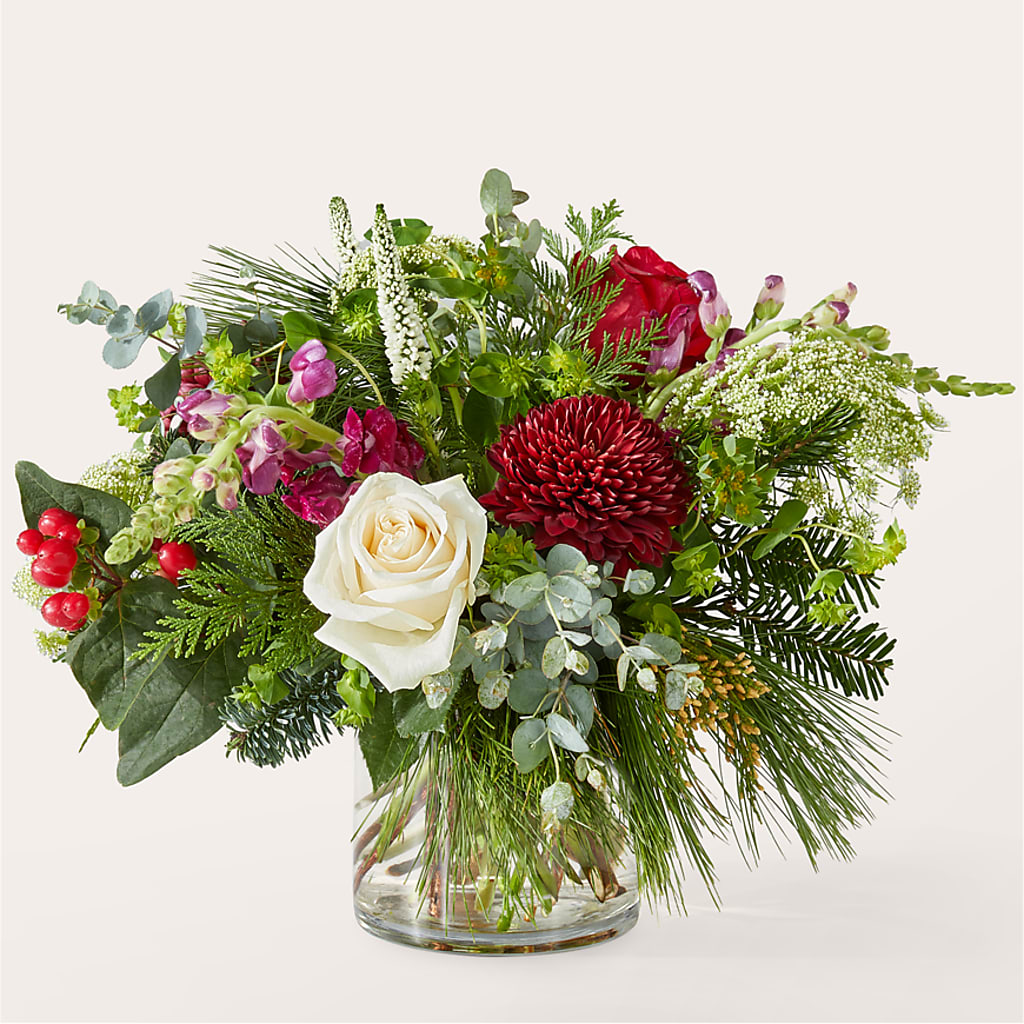 Cranberry Fizz Bouquet – FONSECA'S FLOWERS, San Bernardino CA
