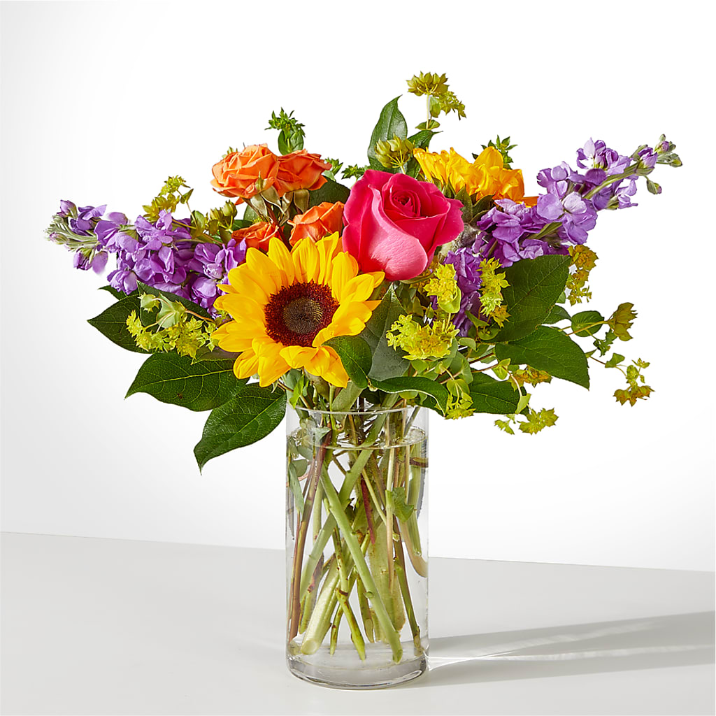 Vibrant Greetings Bouquet – FONSECA'S FLOWERS, San Bernardino CA