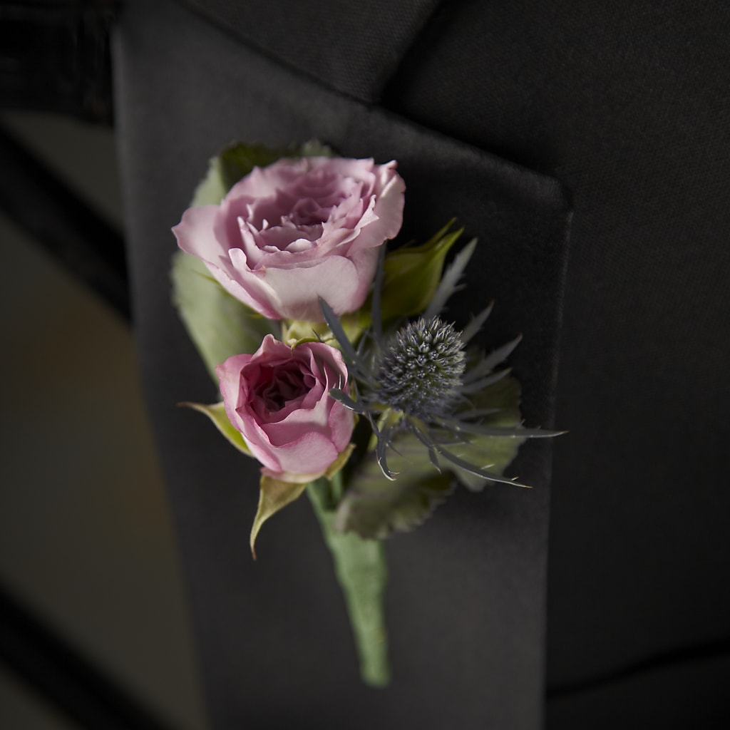 Veronica Boutonniere – FONSECA'S FLOWERS, San Bernardino CA