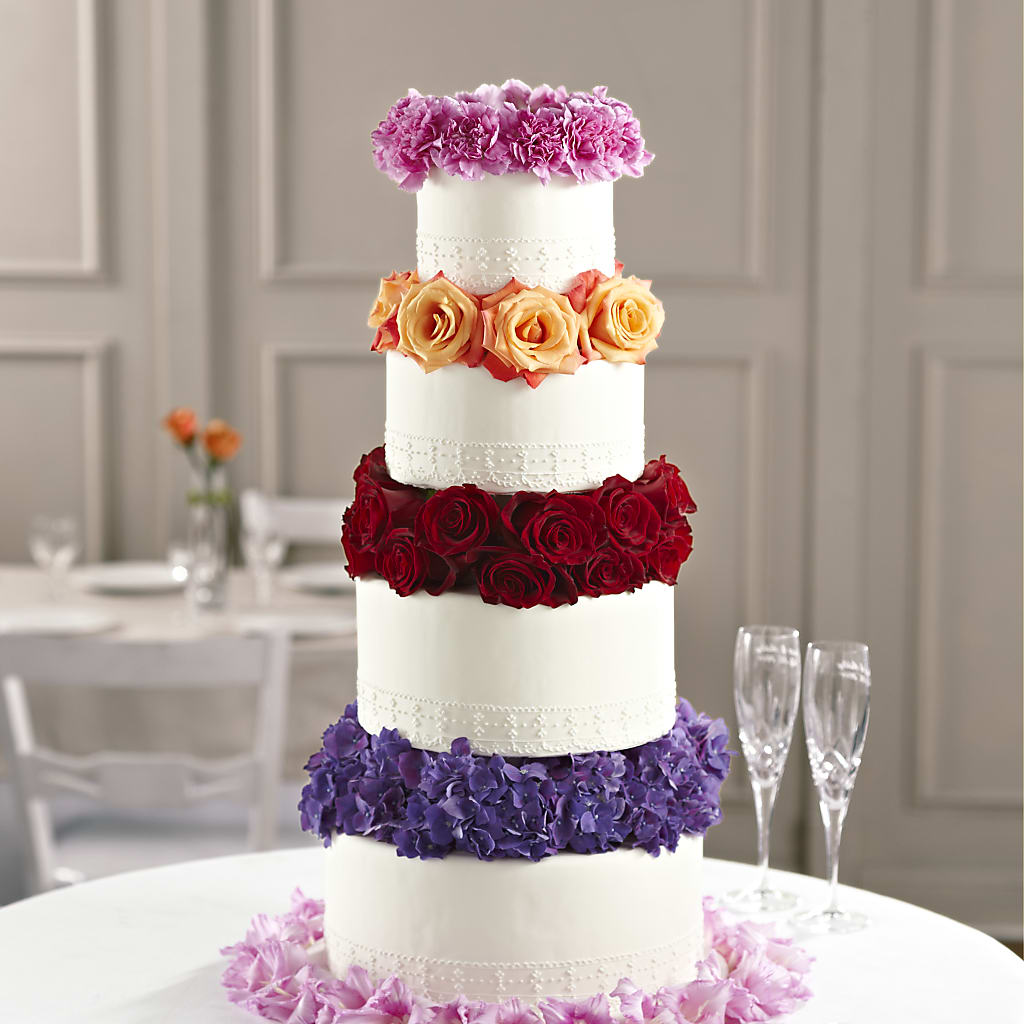 Infinite Love Cake Décor – FONSECA'S FLOWERS, San Bernardino CA