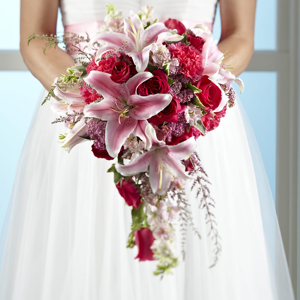 Lily & Rose Bouquet – FONSECA'S FLOWERS, San Bernardino CA