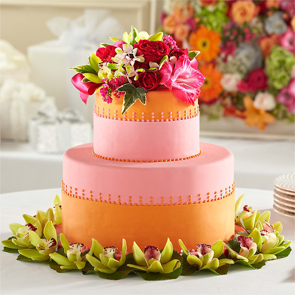 Sweet Citrus Cake Decor – FONSECA'S FLOWERS, San Bernardino CA