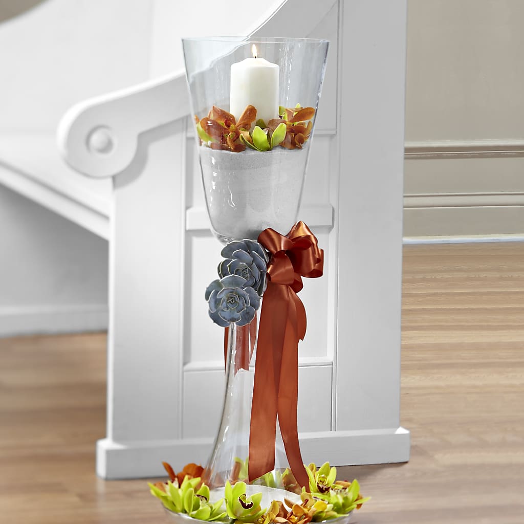 Matrimony Pew Decor – FONSECA'S FLOWERS, San Bernardino CA