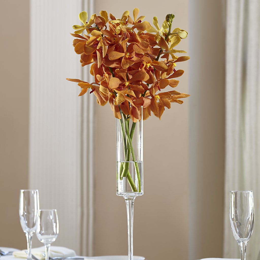 Orange Mokara Bouquet – FONSECA'S FLOWERS, San Bernardino CA