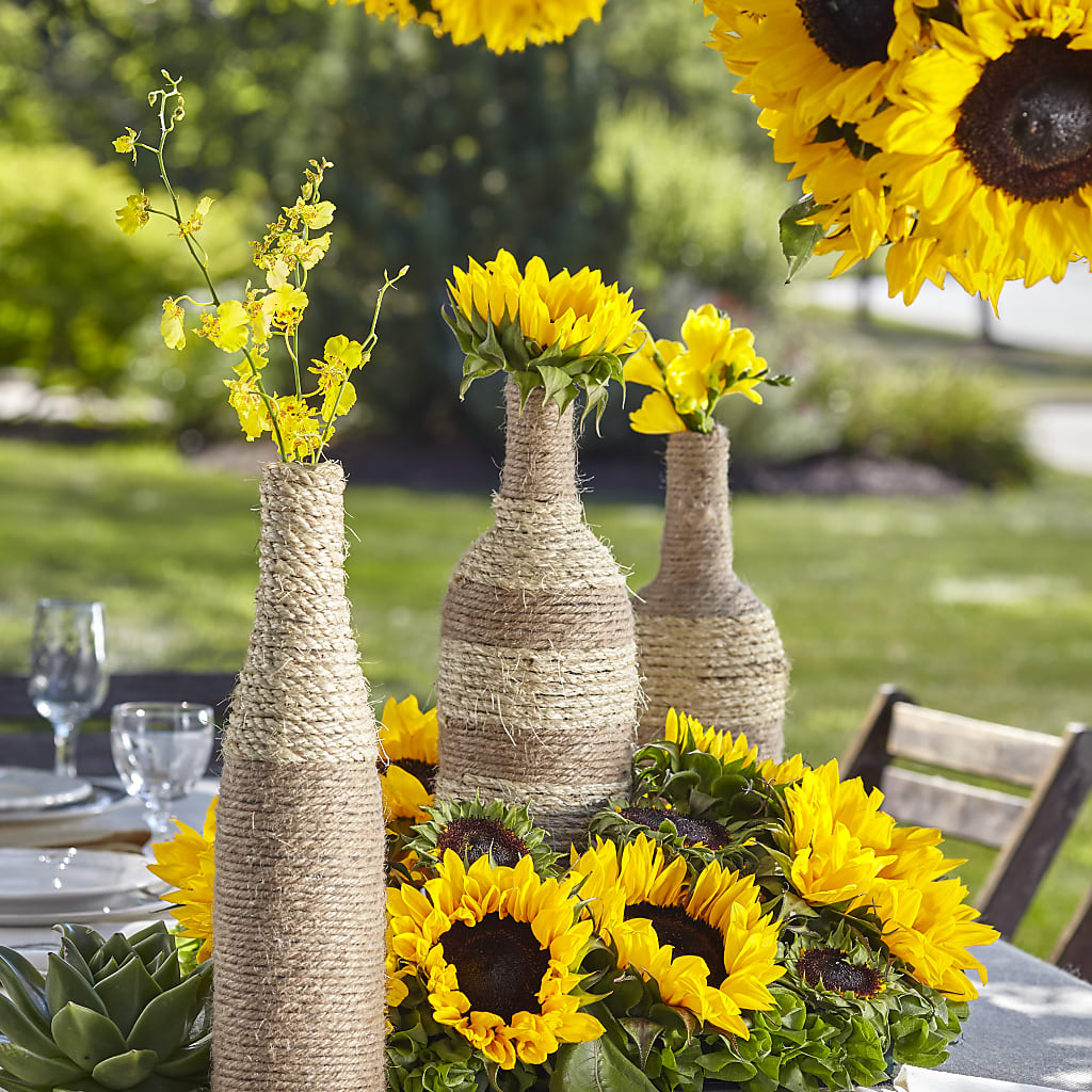 Sublime Garden Centerpiece – FONSECA'S FLOWERS, San Bernardino CA