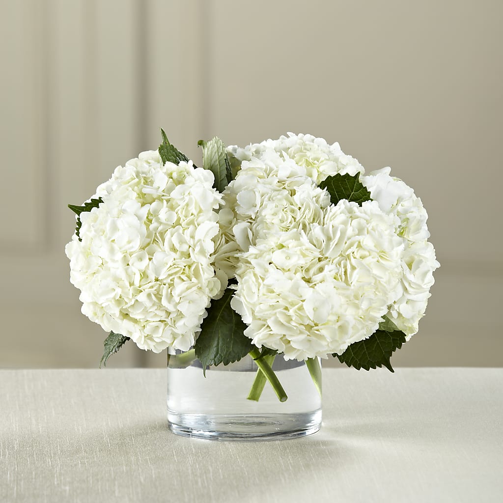 White Hydrangea Bouquet – FONSECA'S FLOWERS, San Bernardino CA