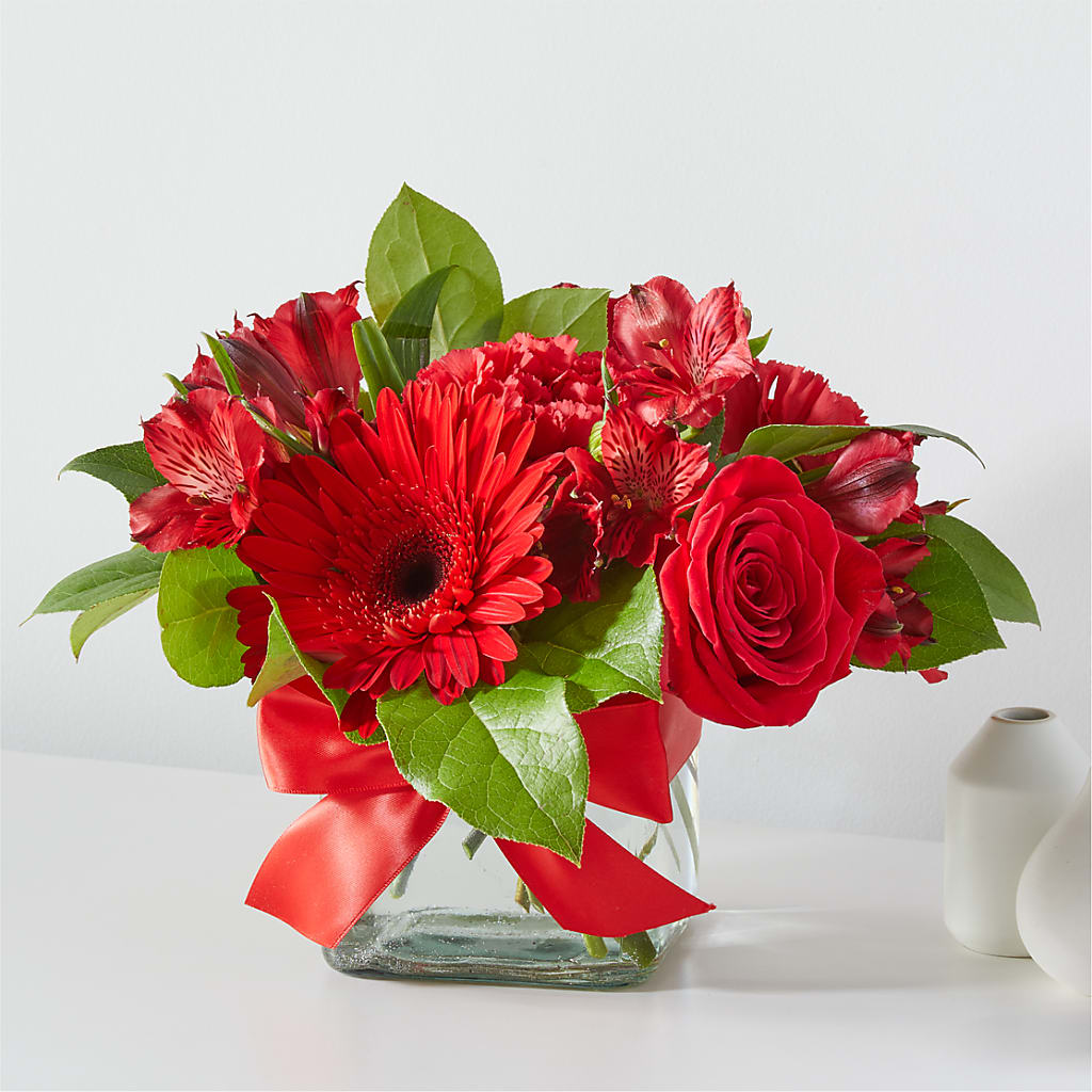 Red Hot Bouquet – FONSECA'S FLOWERS, San Bernardino CA