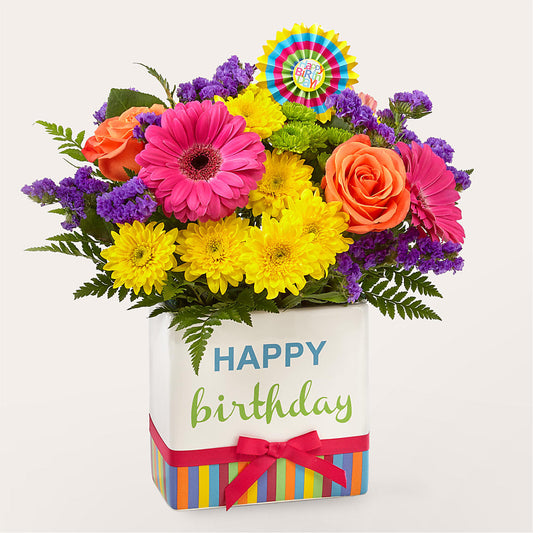 Birthday Brights Bouquet – FONSECA'S FLOWERS, San Bernardino CA