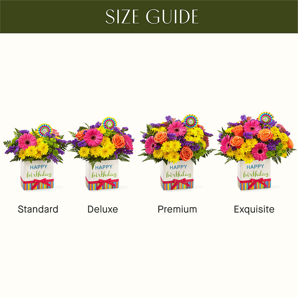 Birthday Brights Bouquet – FONSECA'S FLOWERS, San Bernardino CA