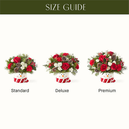 Jolly Snowman Bouquet – FONSECA'S FLOWERS, San Bernardino CA