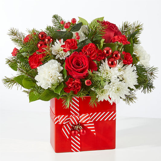Presents Under the Tree Bouquet – FONSECA'S FLOWERS, San Bernardino CA