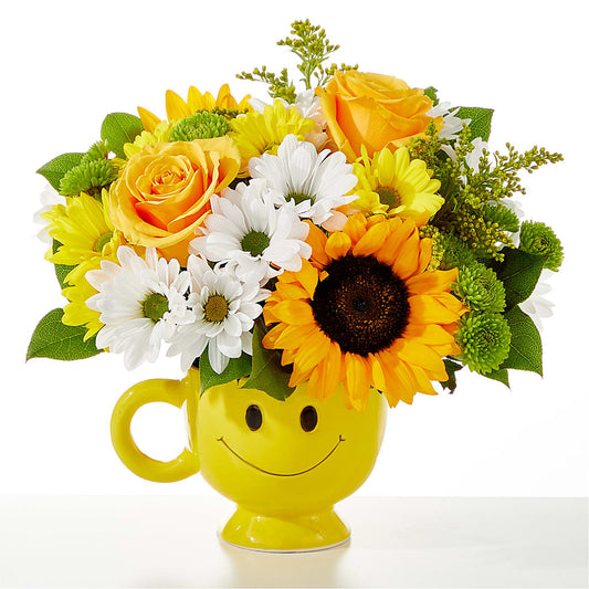 Be Happy Bouquet – FONSECA'S FLOWERS, San Bernardino CA