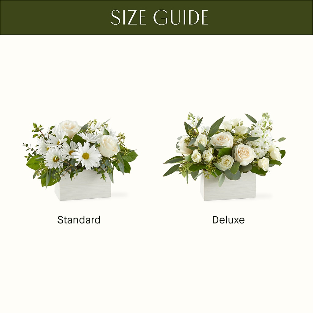 Fresh Linen Box Bouquet – FONSECA'S FLOWERS, San Bernardino CA