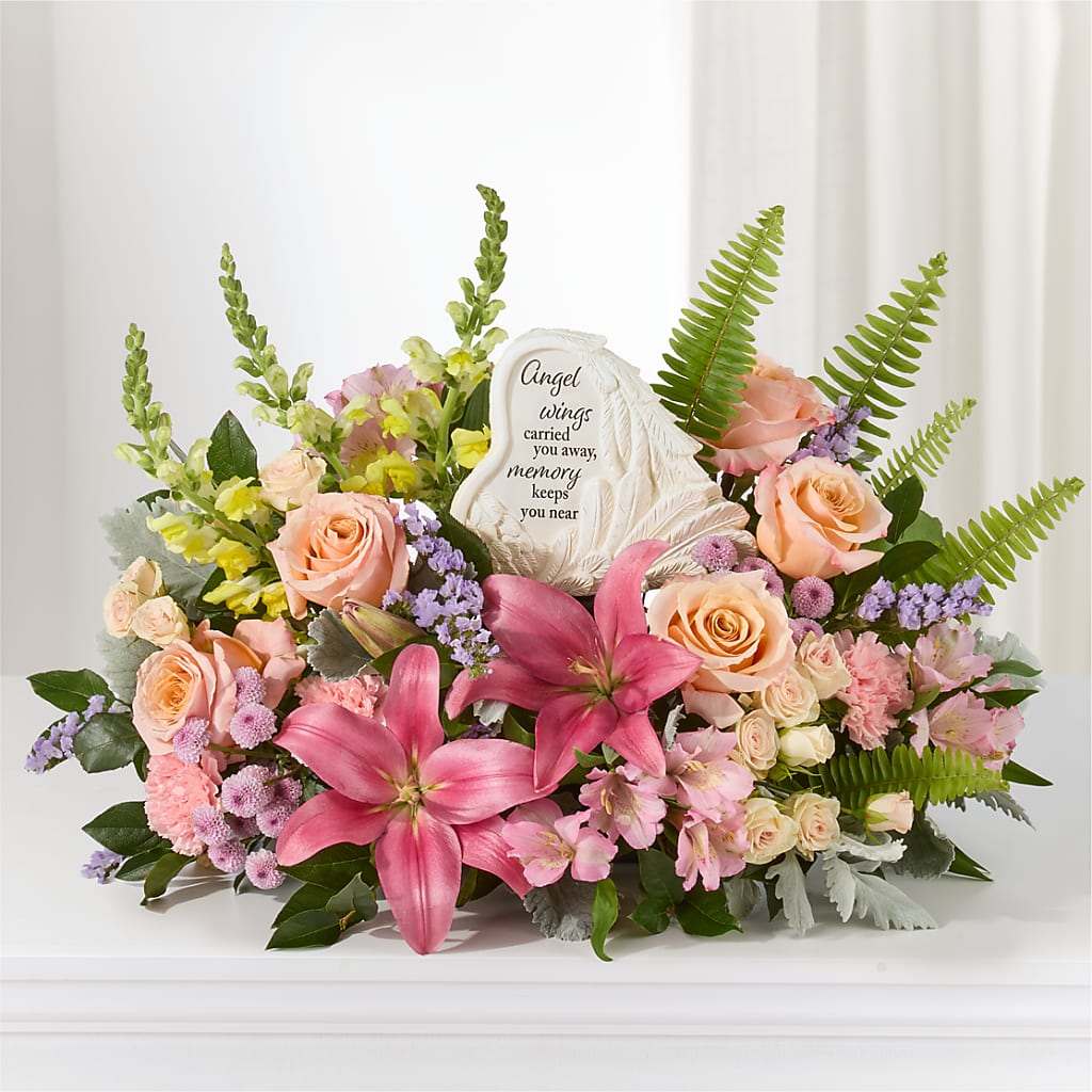 Gentle Light Arrangement – FONSECA'S FLOWERS, San Bernardino CA
