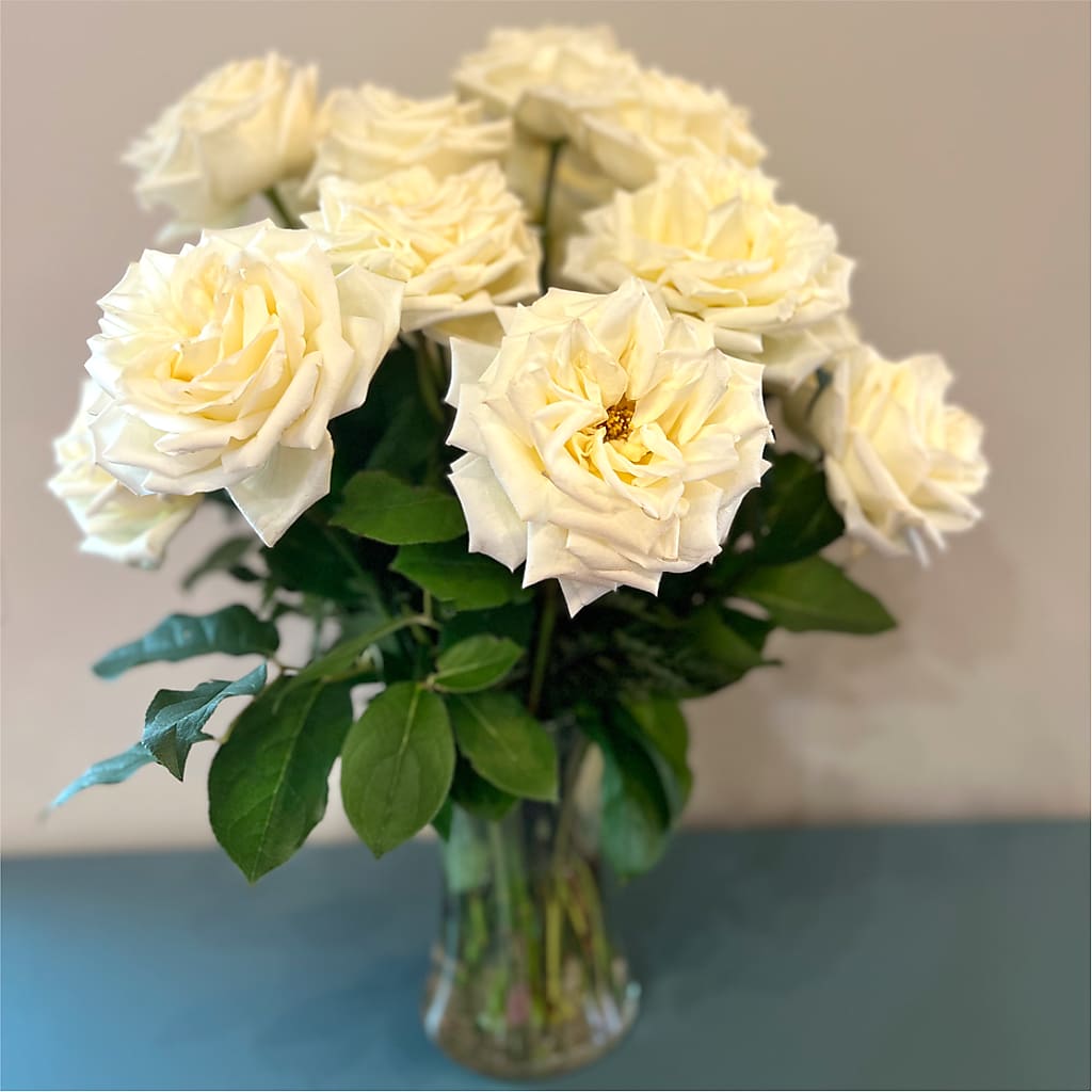 Long Stem Yellow Rose Bouquet – FONSECA'S FLOWERS, San Bernardino CA